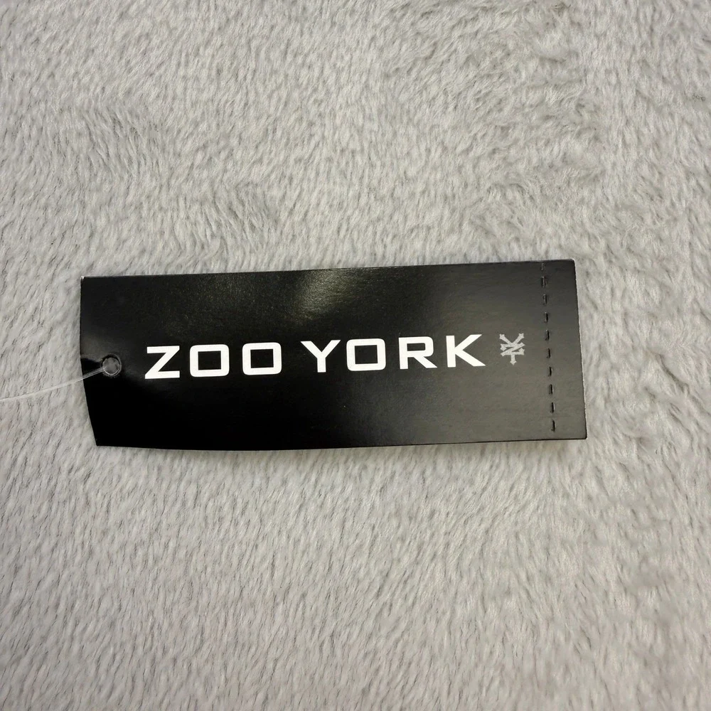 Zoo York Shirt Mens XL Gray Space Dye Long Sleeve Logo Skater Streetwear - Picture 4 of 5